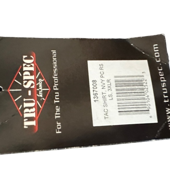 Tru-Spec Navy‎ Shirt nwt - Picture 3 of 6